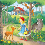 Ravensburger Puzzle pentru copii - 08051 Rapunzel, Scufița Roșie și Regele Broască - Puzzle pentru copii de 5 ani și peste, cu 3X49 piese Puzzle Naty Shop