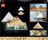 LEGO 21058 Arhitectură Piramida lui Keops Set de construcție pentru artizanat ca hobby creativ, idee de cadou pentru adulți, bărbați, femei, mamă, tată, activitate creativă, colecție de repere faimoase Seturi de constructie Besuche den LEGO-Store