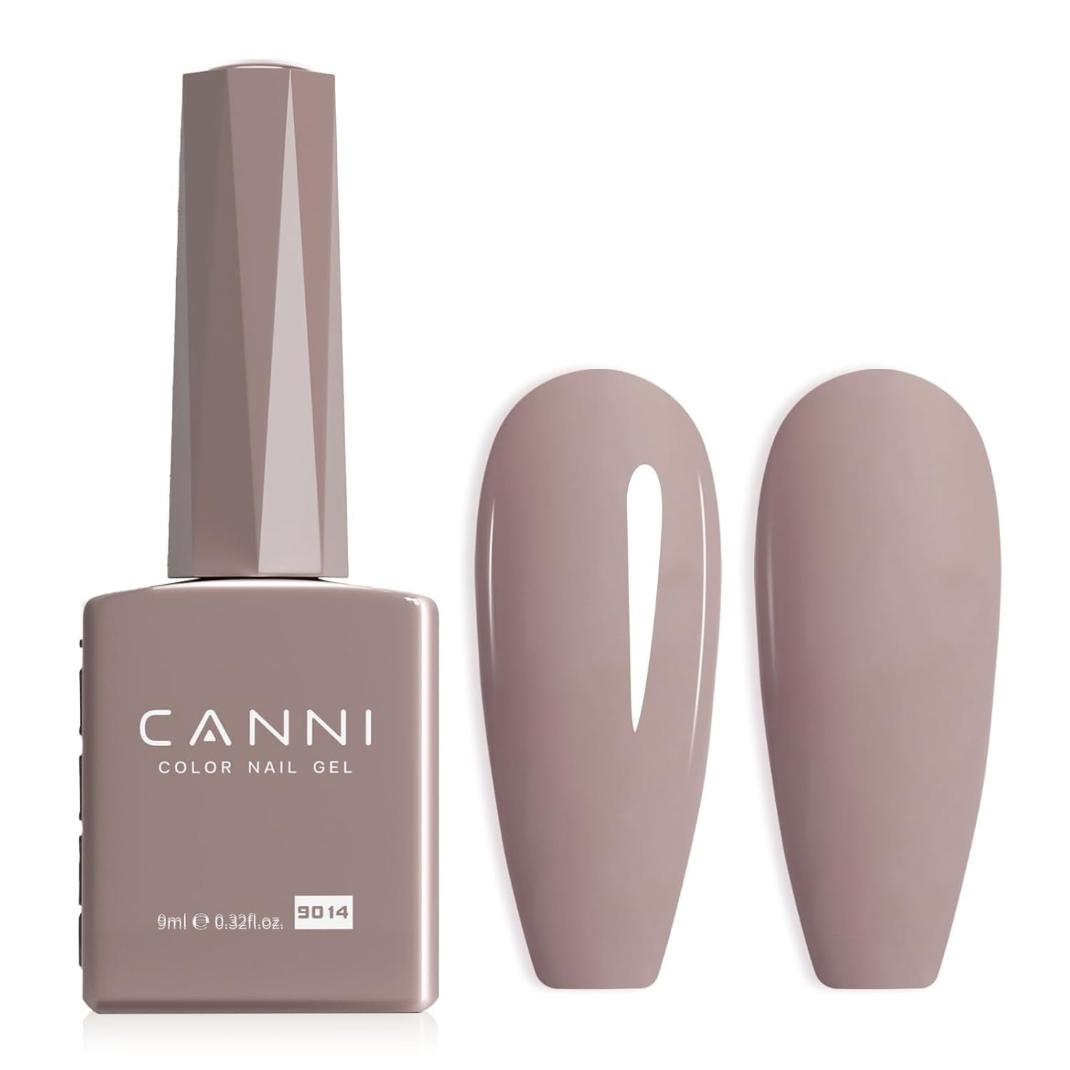 Ojă gel CANNI, semipermanentă, violet închis, ojă, gel UV, se detașează prin înmuiere, manichiură