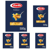 Barilla Pasta Classic Fusilli No. 98 din grâu dur de înaltă calitate, întotdeauna al dente, Chili, Spaghetti, Fusilli, Penne, Italiană, 500 g