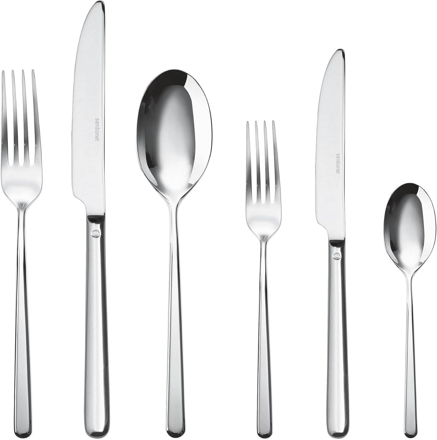 Sambonet 52513-83 Tacâmuri 36 piese, Oțel inoxidabil Bucatarie Naty Shop