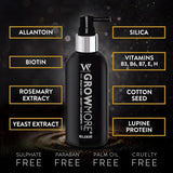 Watermans Grow More Elixir ser de creștere a părului - Întărește rădăcinile părului - Promovează creșterea părului - Pentru femei și bărbați Ingrijirea parului Naty Shop