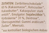 Semințe de dovleac organice Landgarten în ciocolată neagră – Gustare vegană de ciocolată cu semințe de dovleac prăjite – Sursă de magneziu – 1 x 50 g