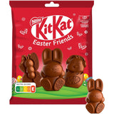 NESTLÉ Prietenii de Paște, mini figurine de Paște din ciocolată cu lapte cu bucățele crocante, pachet de 2 (1 x 65g)