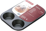 Backform, Schwarz, 26.5 X 18 X 3 Cm Matrite si tavi pentru copt Naty Shop