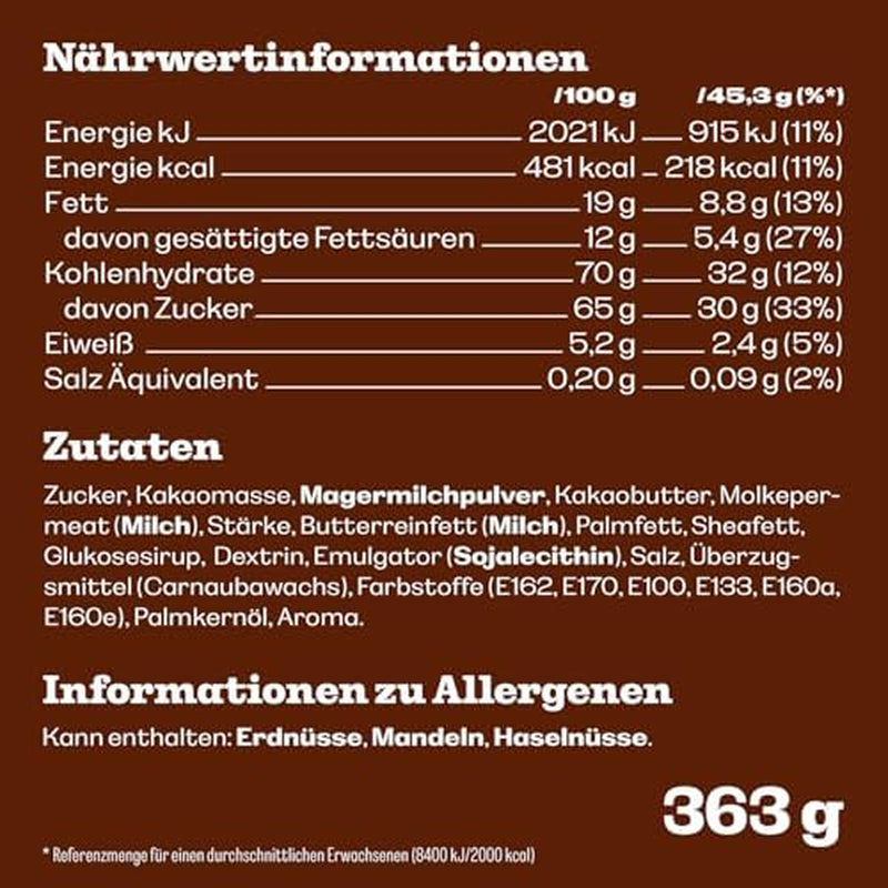 CONȚINUT: Pungă de 363 g de ciocolată M&M'S, de cea mai bună calitate datorită ingredientelor selectate