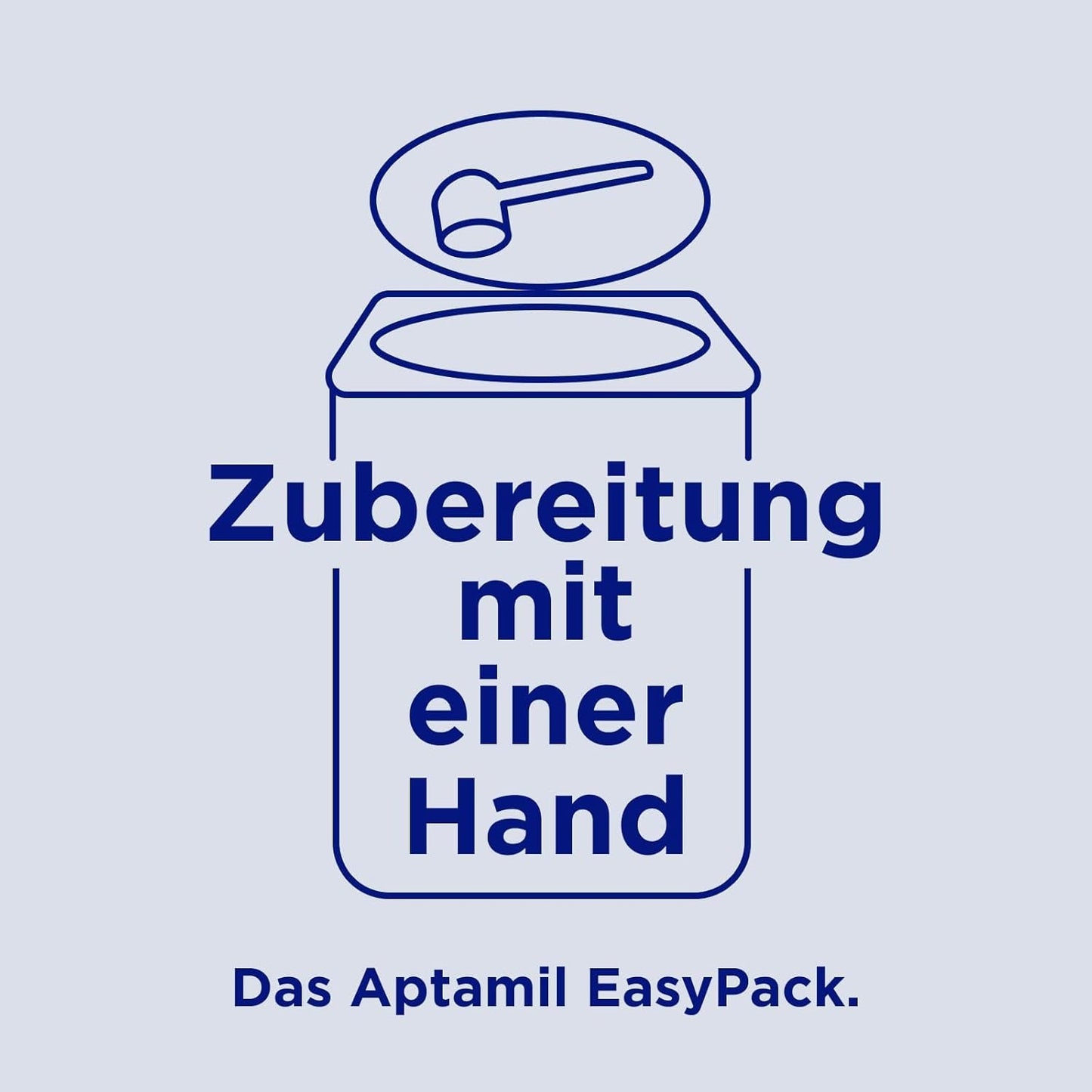 Aptamil Anti-Reflux - Formulă completă de la naștere, pentru gestionarea dietei, pentru vomă și regurgitație, hrană pentru bebeluși, lapte praf, 1 x 800 g