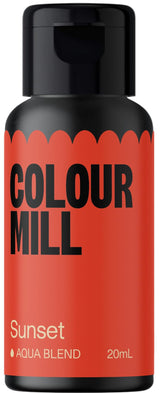 Colorant alimentar pe bază de apă Colour Mill Aqua Blend Burgundy - Foarte intens, concentrat, vegan - 20 ml