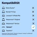 by Amazon Entkoffeinierte 100% Arabica-Kaffeepads, geeignet für Senseo-Maschinen, mittlere Röstung, 36 Stück (1 Packung mit 36 Stück) – Rainforest Alliance-zertifiziert