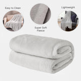 Cuvertură de pat Brentford's Ultra Soft Fleece, Silver Grey, Large Double - 150 X 200Cm Paturi si Cuverturi Besuche den Brentfords-Store