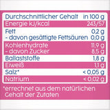 Pliculețe stoarcibile cu fructe, zmeură, măr, banană și speltă – 16 bucăți (pachet de 4, 4 x 90 g fiecare), fără zahăr adăugat, făcute din fructe blânde și cereale valoroase, ideale pentru gustări la pachet și pentru consumul independent