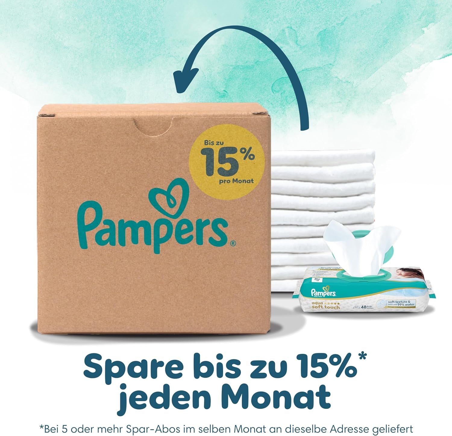 Scutece Pampers Harmony mărimea 6, 144 scutece, 13 kg+, protecție delicată a pielii cu protecție 100% Pampers