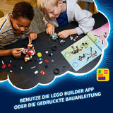 LEGO Dreamzzz Cooper's Tiger Mech și Zero'S Hot Rod Car, mașină de jucărie pentru copii, cadou pentru băieți și fete de la 9 ani, set de joacă 2 în 1 cu Mech și minifigurine 71497 Seturi de constructie Besuche den LEGO-Store