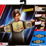 Mattel Mattel WWE Championship Belt, Undisputed WWE Universal Championship Role Play And Costume, Aprox. 100 Cm Lungă Faux Leather Belt With Unique Fitting, HYJ35 Action figures Naty Shop