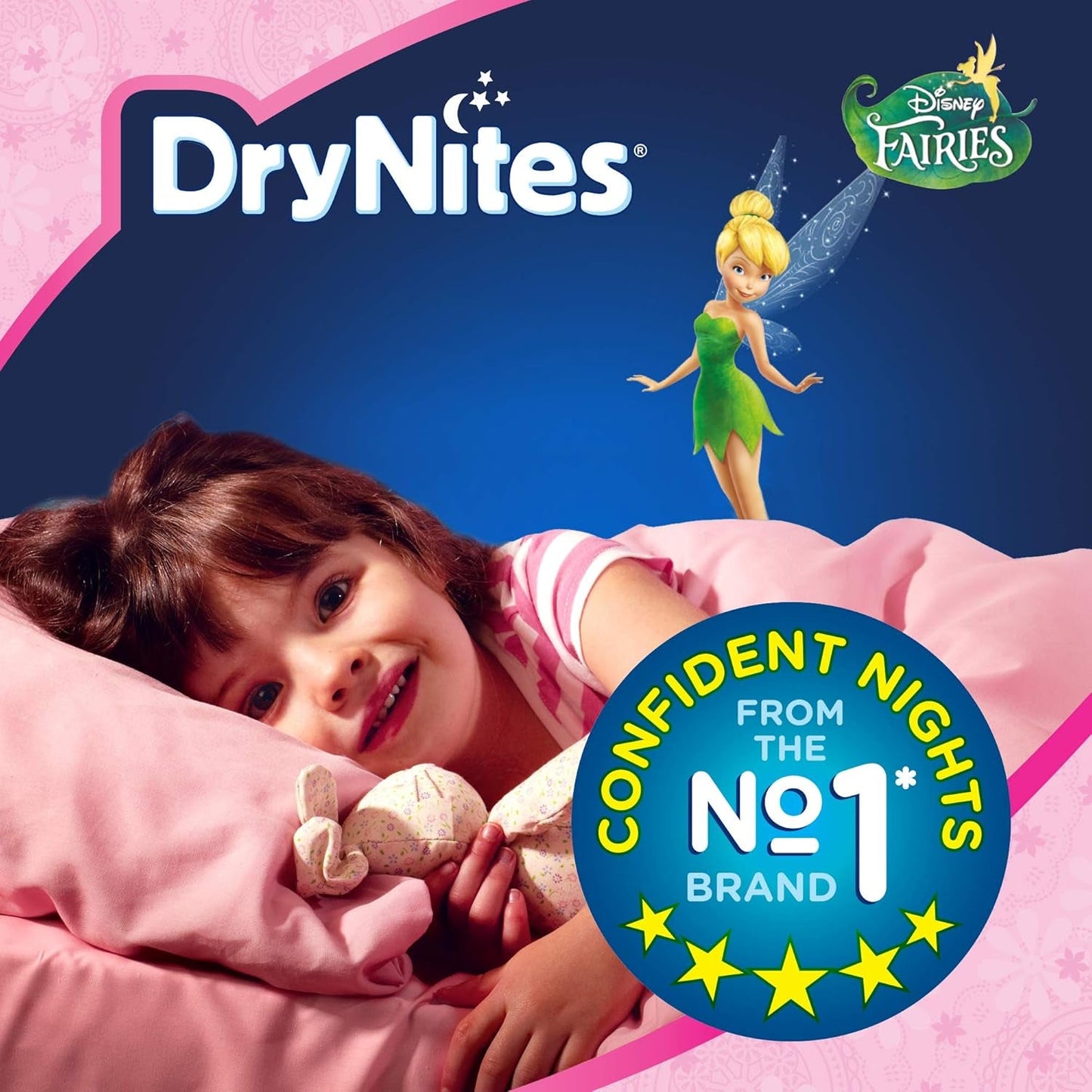 Chiloți de pijama DryNites pentru fete 3-5 ani, 1 pachet (1 x 16 bucăți)