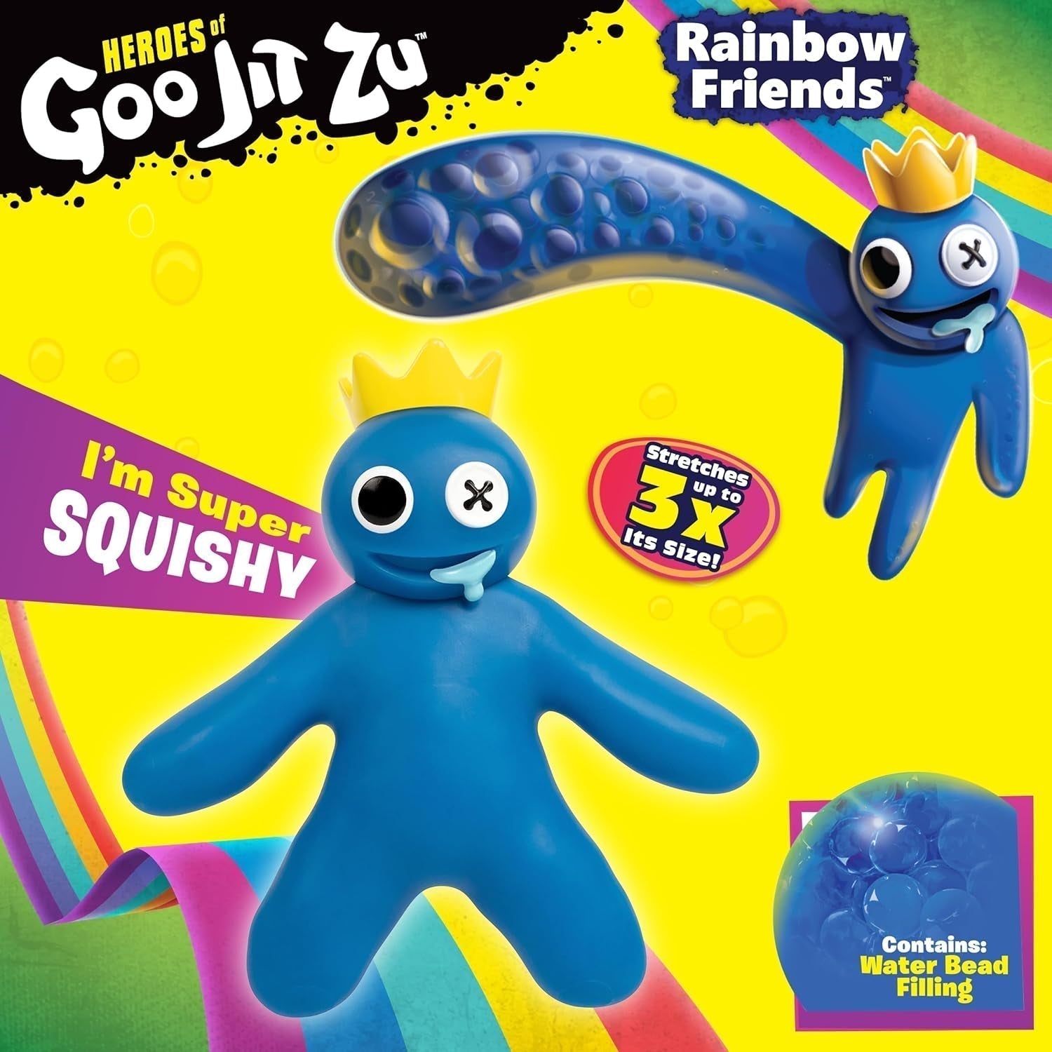 Goo Jit Zu - Rainbow Friends - Albastru Action figures Naty Shop