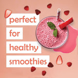 Seba Garden Premium, căpșuni mediteraneene delicioase deshidratate, fără OMG și vegane Produse deshidratate Naty Shop