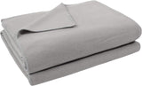 Pătură Zoeppritz în culoarea: Roșu, Fabricat din 65% Poliester, 35% Viscose, Dimensiune: 160X200 Cm, 103291-235-160X200 Paturi si Cuverturi Zoeppritz Since 1828 920 Gri deschis Mel. 220X240 Cm