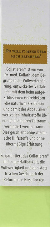 Hirse-Flocken Bio, 6Er Pack (6 X 400 G) Cereale Naty Shop