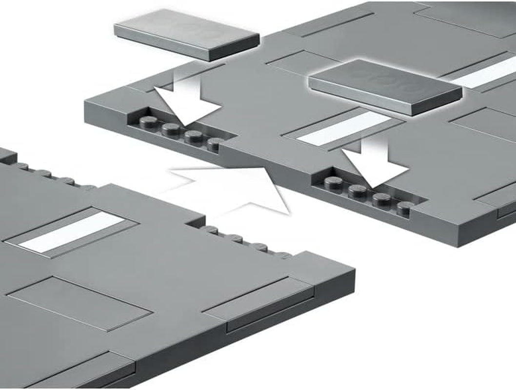 LEGO City Intersecție rutieră cu semafoare, set de construcție cu cărămizi care strălucesc în întuneric 60304 Seturi de constructie Besuche den LEGO-Store