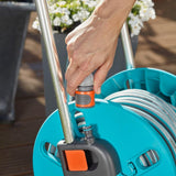 Cărucior pentru furtun GARDENA CleverRoll S, rolă pentru furtun, depozitare compactă (18500-20)