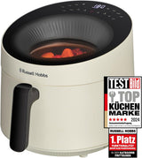 Russell Hobbs Airfryer, 5 litri, 10 programe, fereastra de vizualizare Electrocasnice Naty Shop Crem