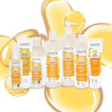 SANTE Naturkosmetik, șampon vegan de îngrijire pentru păr neted și strălucitor, 950 ml Duș și baie Naty Shop