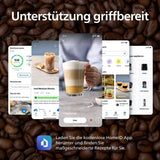 Espressor automat PHILIPS seria 2200 - 2 specialități de cafea, afișaj tactil, spumator clasic de lapte, râșniță ceramică, negru mat (EP2220/10)