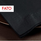 - Șervețele de hârtie de unică folosință, ideale pentru aperitive și cocktailuri, pachet de 100 șervețele, dimensiune 24X24, pliate 4 ori, 2 straturi, culoare neagră, hârtie din celuloză pură 100%, certificată Fsc
