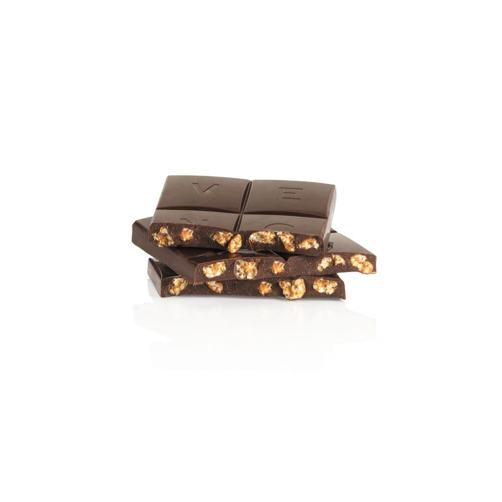 Ciocolată cu lapte Venchi cu alune de pădure piemonteze IGP întregi, 100g – fără gluten