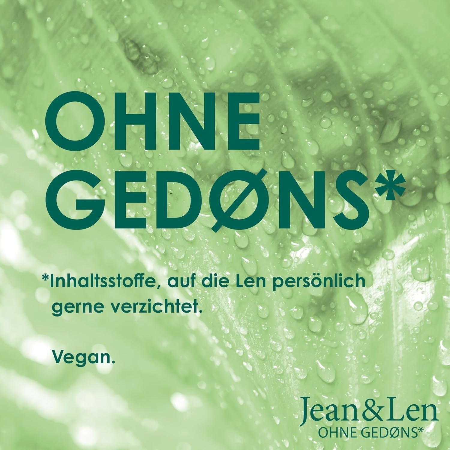 Șampon cu efect de hidratare Jean & Len Green Tea & Lime, pentru păr normal până la gras, 300 ml Duș și baie Jean & Len Green Tea & Lime