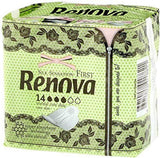 Renova Primele Comprese Normale Cu Aripi | 14 Comprese | Ultra Subțiri Și Super Absorbante