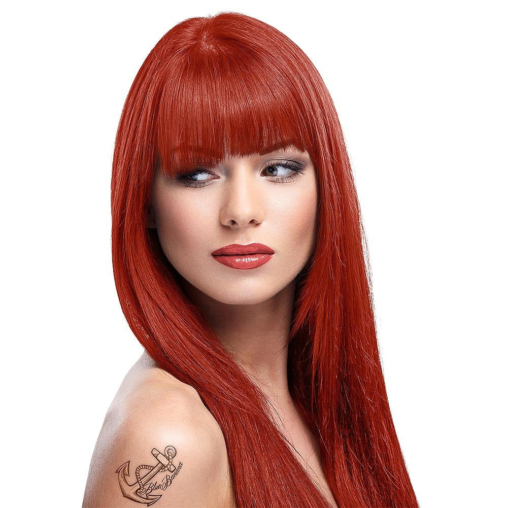 Culoare de păr semipermanentă Directions 88ml - Fluorescent Orange Vopsea pentru par Naty Shop Flacără 88 Ml (pachet de 2)