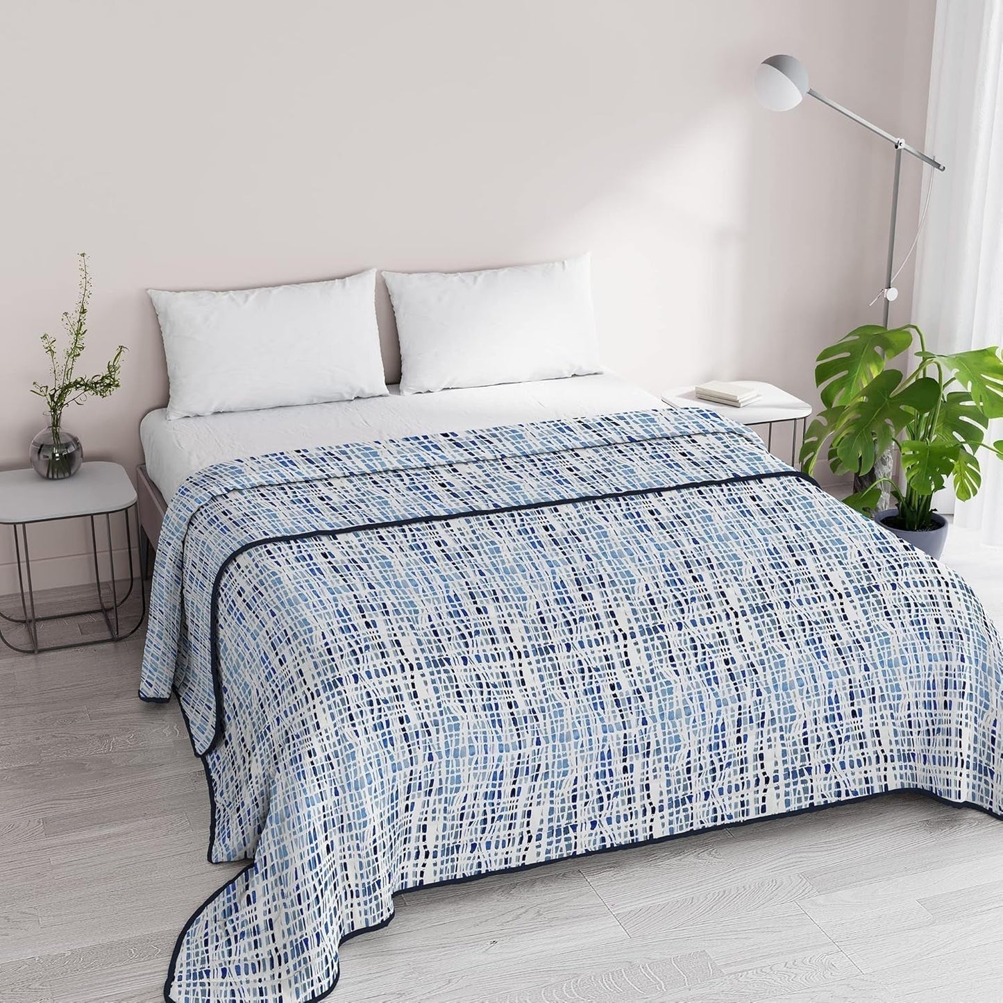 Lenjerie de pat italiană Cuvertură de vară de bază, microfibră, sticlă, pat dublu Plapumi si pilote Naty Shop Sticlă 160 X 190 Cm