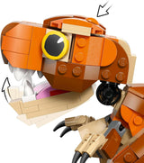LEGO Jurassic World Little Eatie: T.Rex, jucărie de construcție pentru băieți și fete de la 7 ani, set de construcție cu dinozaur, cadou pentru copii, model cu gură, cap și coadă mobile 76967 Seturi de constructie Besuche den LEGO-Store