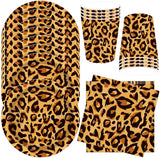 Leopardenmuster Partygeschirr Kindergeburtstag Deko Geburtstag Party Geschirr Dschungel Pappteller Becher Servietten Babyparty Tischdeko Set