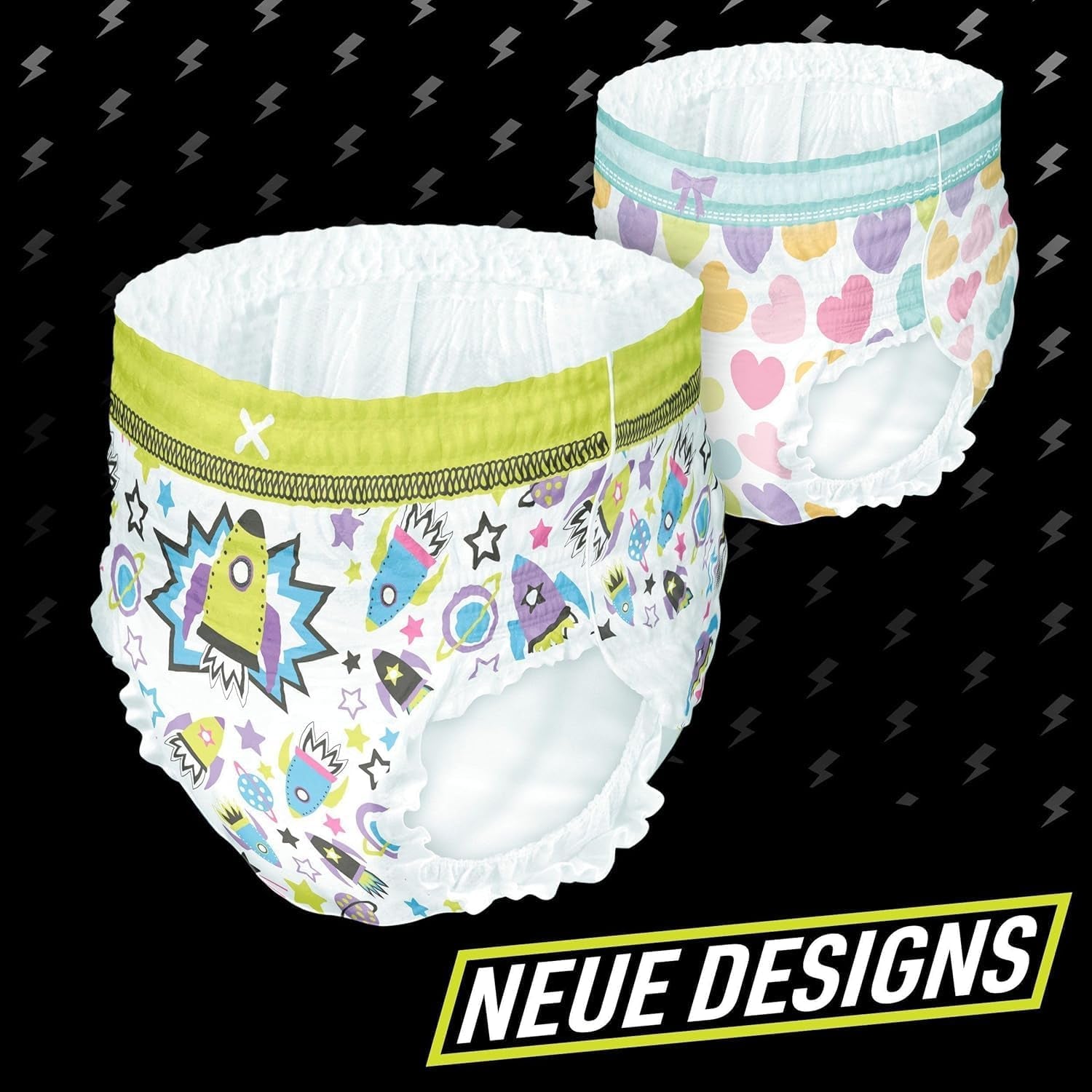 Pantaloni de pijama Spaceship, 10 pantaloni absorbanți de noapte, 7 ani, 17kg-30kg, protecție împotriva scurgerilor pentru întreaga noapte