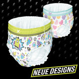 Pantaloni de pijama Spaceship, 9 pantaloni absorbanți de noapte, 8 ani, 27kg-43kg, protecție împotriva scurgerilor pentru întreaga noapte
