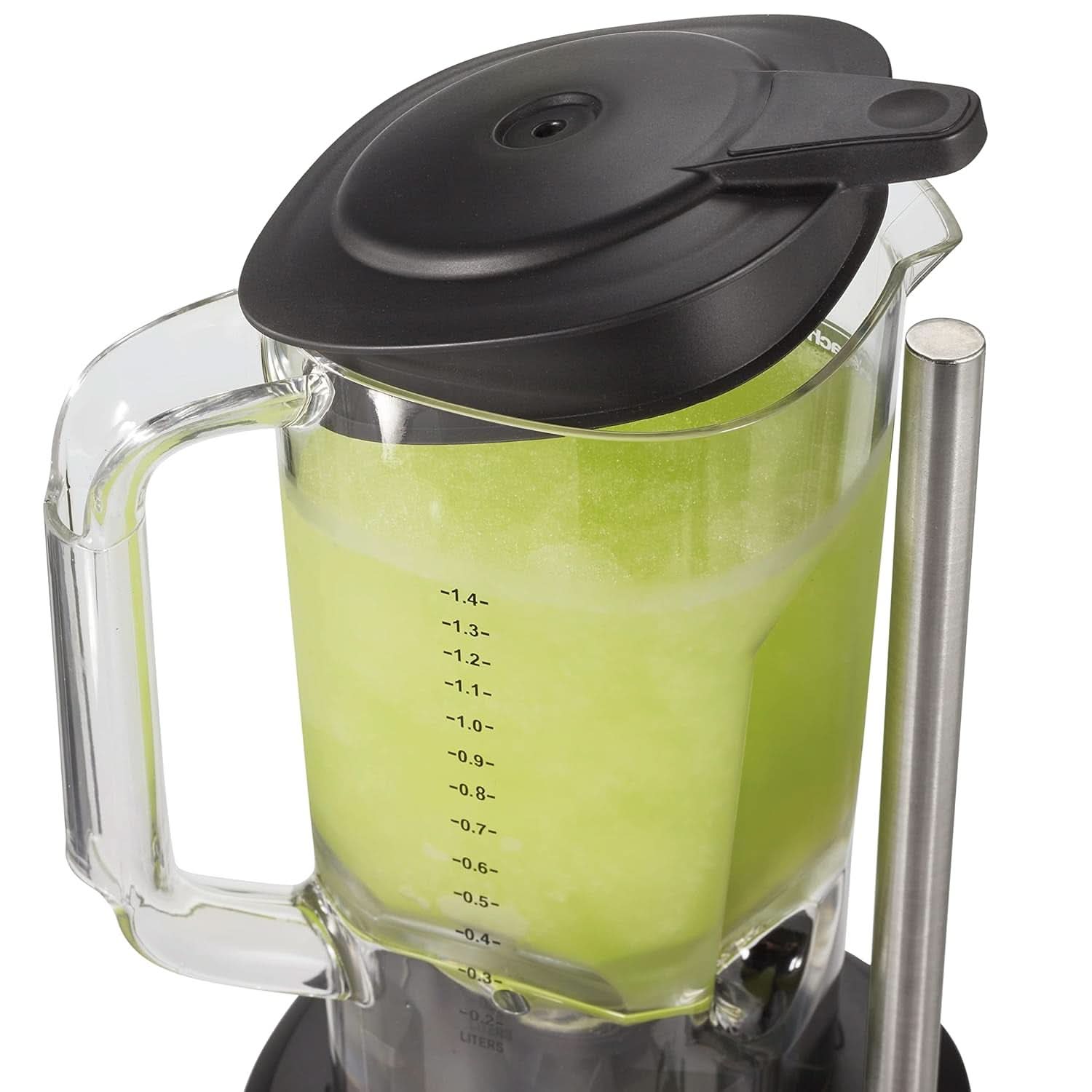 Hamilton Beach Commercial® 908®R Bar Blender, HBB908R-CE, 1 HP, 1.3 L Polycarbonate Container, 2 Speeds, 220-240V, Black Bucatarie Naty Shop