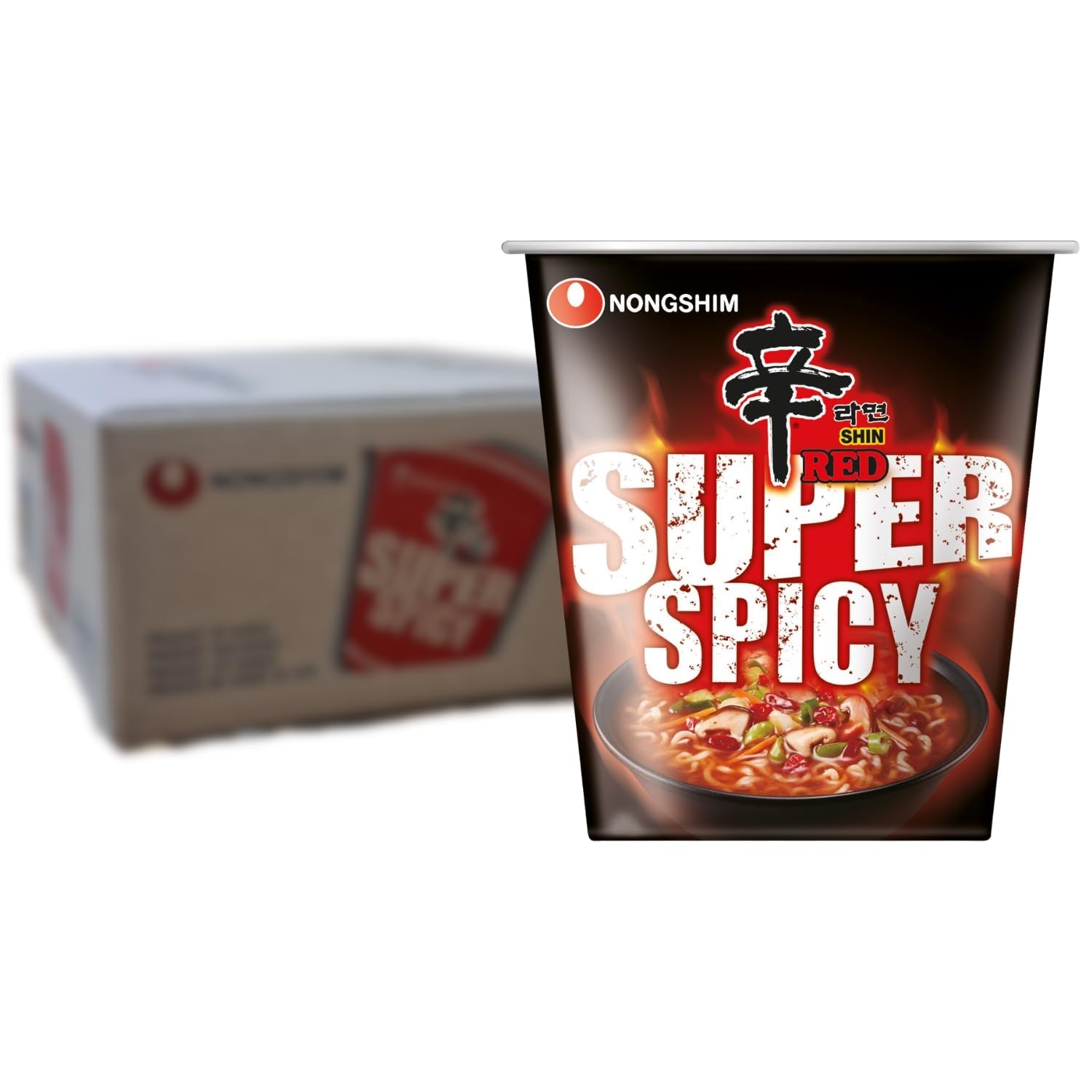 Nongshim - Tăiței instant Shin Ramyun - Pachet multiplu (20 x 120g) - Designul produsului poate varia