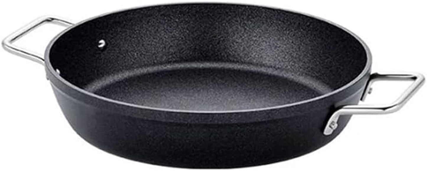 Fissler Adamant, tigaie de servit, aluminiu, neaderentă, margine înaltă, rezistentă la zgârieturi - Inducție Oale si Tigai Naty Shop Model nou 28 Cm