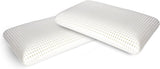 Talamo Italia Set de 2 perne pentru pat, 100% Made in Italy, pernă detașabilă "săpun" din spumă de memorie perforată, hipoalergenică și respirabilă, 70X40Xh16 Cm Perne standard Naty Shop Altezza 16 Fără capac Set Da 2