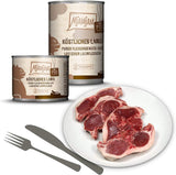 MjAMjAM - Hrană umedă premium pentru pisici - Pachet Mix V - Plăcere pură cu carne, pachet de 6 (6 x 400 g), fără cereale cu extra carne