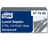 Tork 477840 Șervețele de prânz Lime / Șervețele din 2 straturi pentru mâncăruri mici sau gustări / Calitate avansată / 10 X 200 (2000) șervețele de hârtie / 32.6 X 33 Cm (L X l) / 1/4 pliere