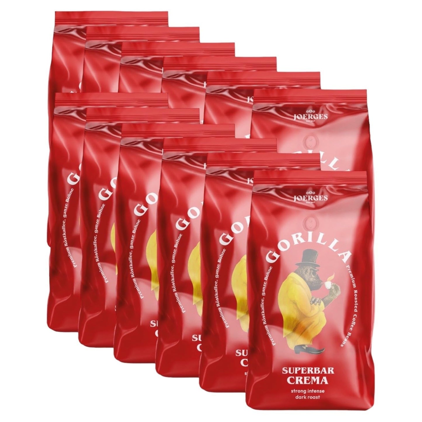 Gorilla Espresso Super Bar Crema 12 x 1kg, cafea boabe