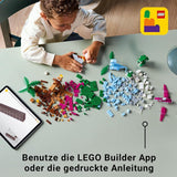 LEGO Classic Creative Dinosaurs, set de construcție cu modele și figuri de animale realizate din cărămizi, experiență de joacă imaginativă, cadou pentru băieți și fete de la 5 ani, inclusiv T.Rex și Triceratops 11041 Seturi de constructie Besuche den LEGO-Store