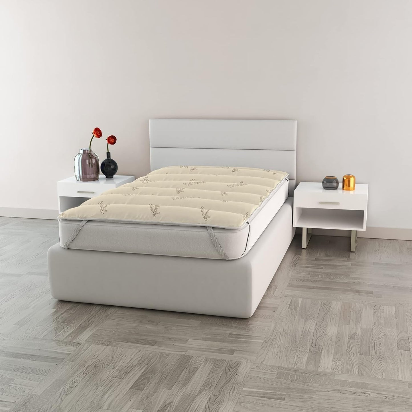 MB Home Italia, Topper, Thermocontrol, Double 160X195 Cm Plapumi si pilote Naty Shop Mic dublu 120X195 Cm Cupru