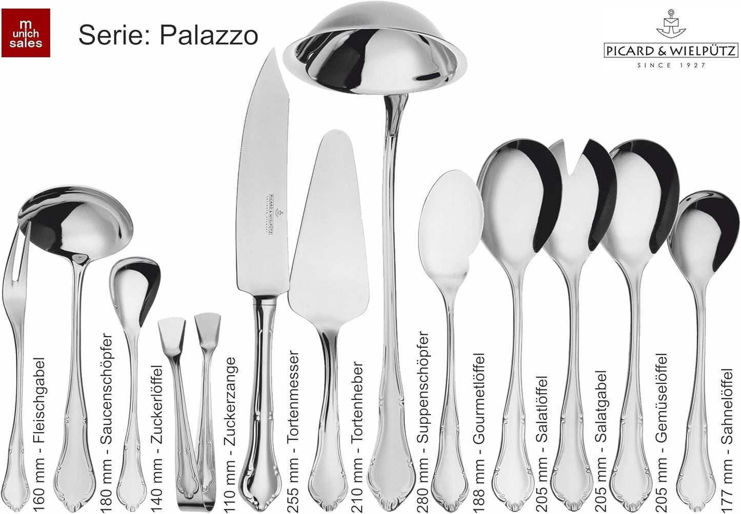 Set de tacâmuri Palazzo solid 30 piese Bucatarie Naty Shop
