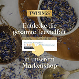Ceai negru Twinings LADY GREY vrac în cutie de ceai – ceai negru, amestec de soiuri de ceai chinezesc cu coajă de portocală și lămâie, completat cu aromă de bergamotă (200 g)
