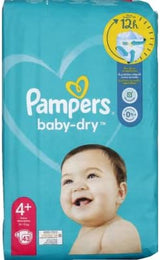 Scutece Pampers 81657566 Baby-Dry Pants, albe